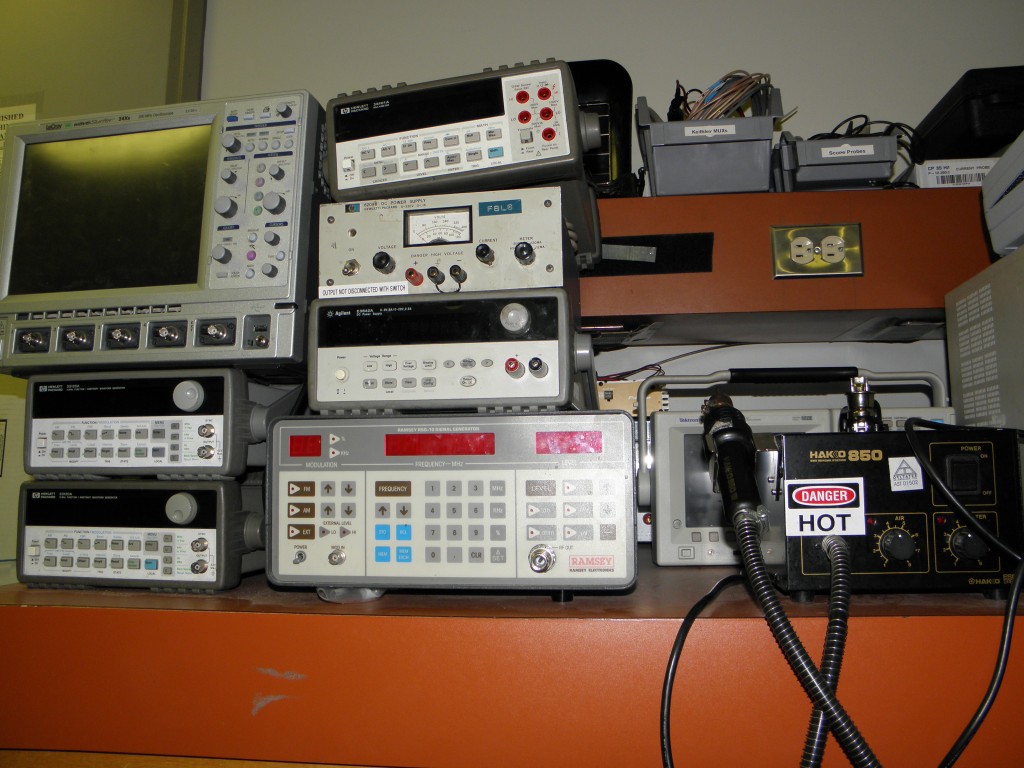 Some of Deltatee's Instruments and Test Equipment