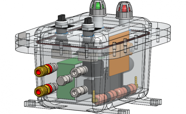 Mudlog Gas Sensor Wireframe