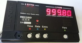 Record Electronics GST Taxi Meter