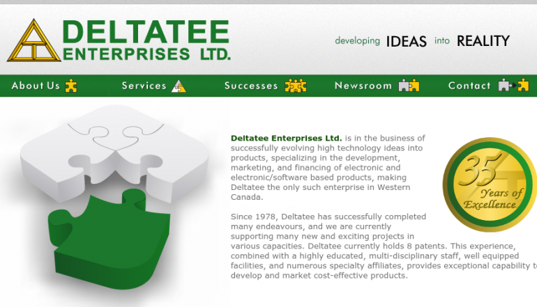 Deltatee Launches a new Website