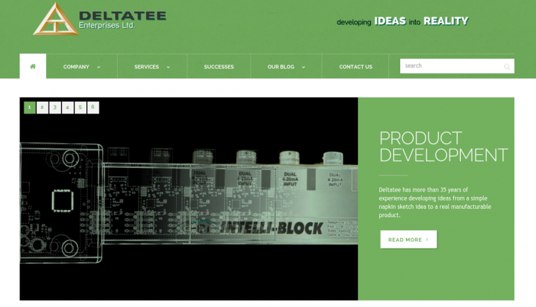 Deltatee Launches a New Website